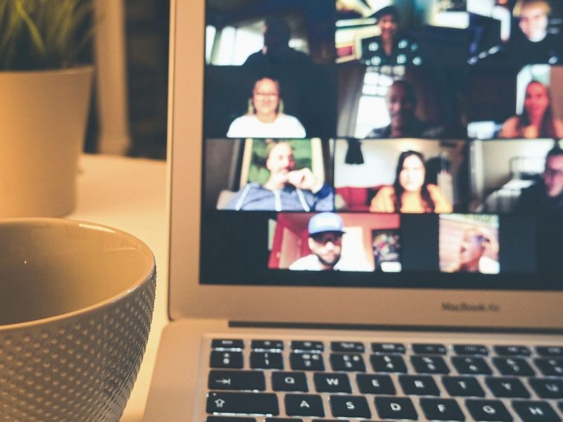 video conference screen